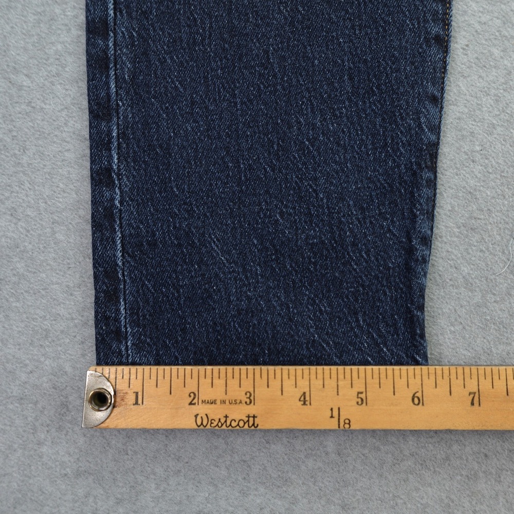 Levi's Jeans Womens 31 Blue Wedgie Straight High Rise Tapered Button Fly Denim - Picture 12 of 16